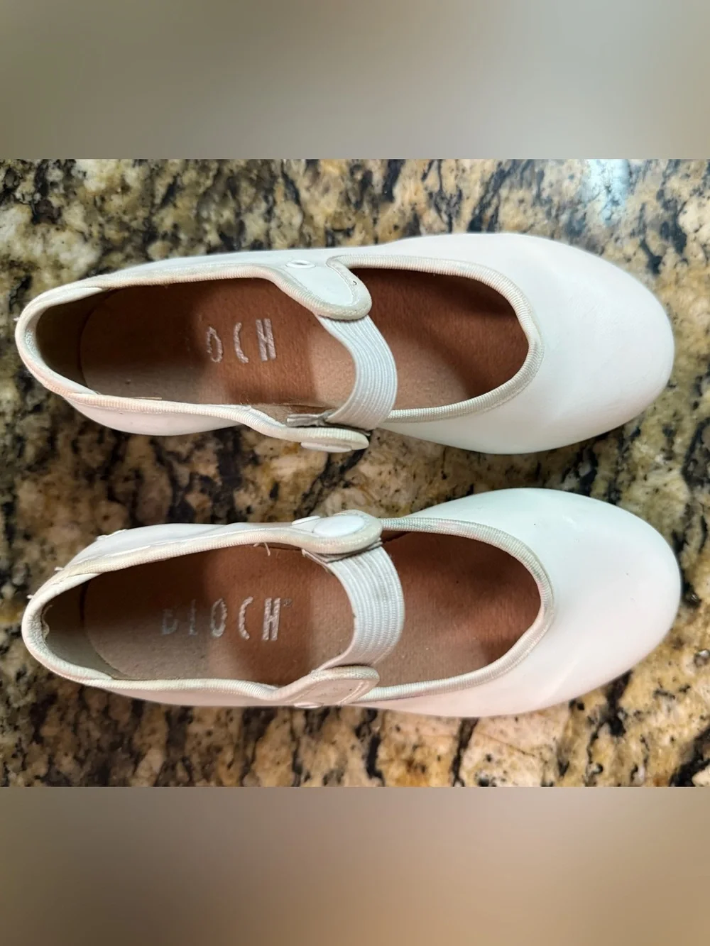 Bloch White Tap Shoes Toddler Girl’s 10.5 W Dance